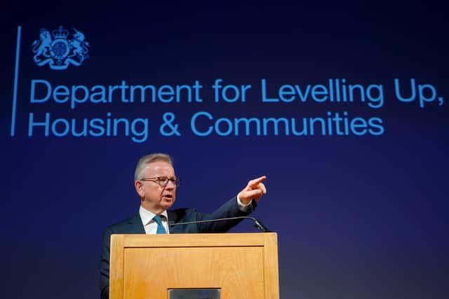 Michael Gove faced questions over the UK Government's energy commitments.