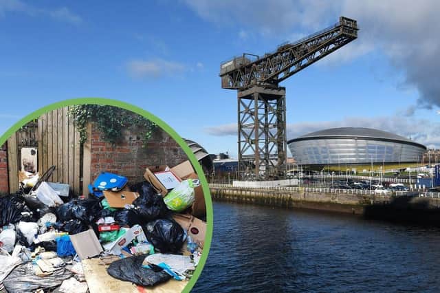 Glasgow City Council is focusing on dealing with fly-tipping ahead of the Cop26 summit, its leader Susan Aitken said as she acknowledged there are “hotspots” where it is a particular problem.