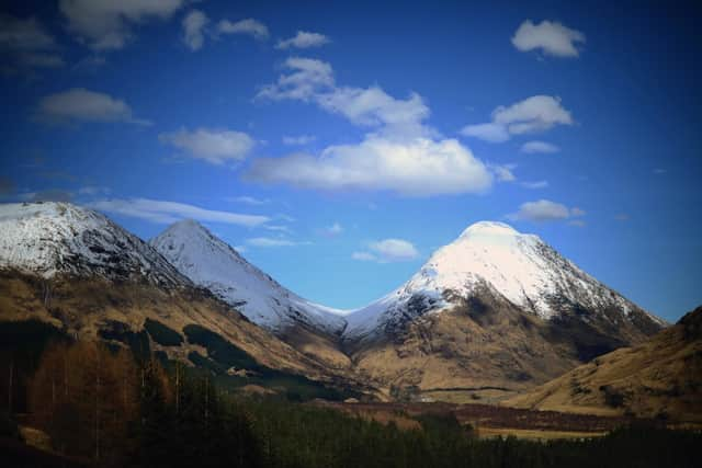 The Aonach Eagach ridge in Glen Coe is notoriously dangerous