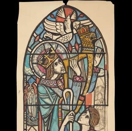 Cartoon for Stained Glass, by William Wilson