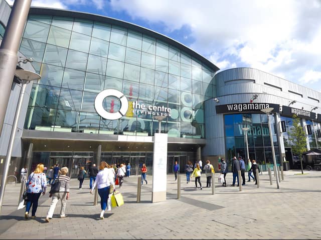 Livingston's The Centre - one of Scotland's largest malls - encompasses some one million square feet, housing 166 shops, restaurants, cafes and leisure amenities.
