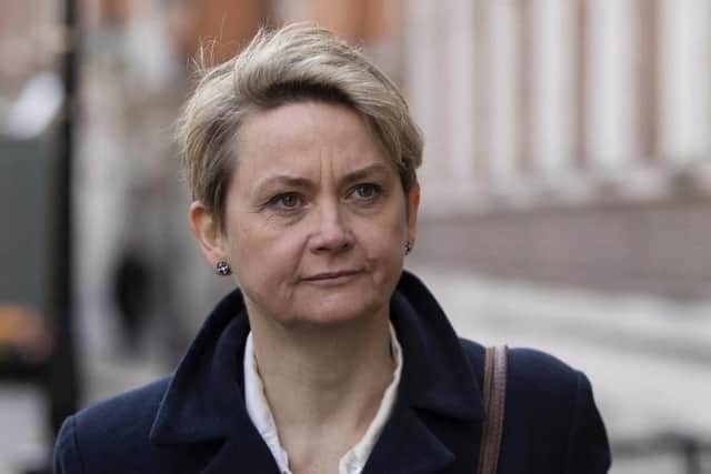 UK Home Secretary Yvette Cooper