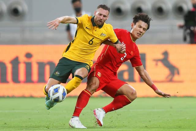 Martin Boyle was injured when playing for Australia against China.