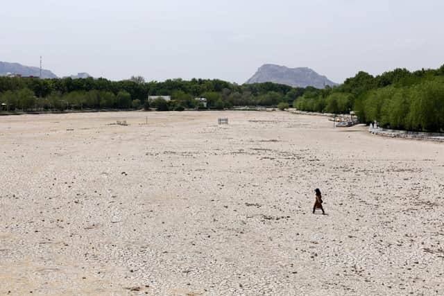 Rivers like the Zayandeh Rud in Isfahan have at times dried up completely during periods of drought (Picture: Atta Kenare/AFP via Getty Images)