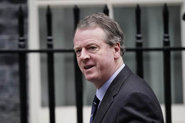 Scottish Secretary Alister Jack arrives at Downing Street. Picture: Aaron Chown/PA Wire