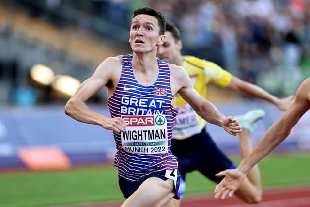 Jake Wightman has been selected in the Team GB athletics squad for the Paris Olympics. (Photo by Simon Hofmann/Getty Images for European Athletics)