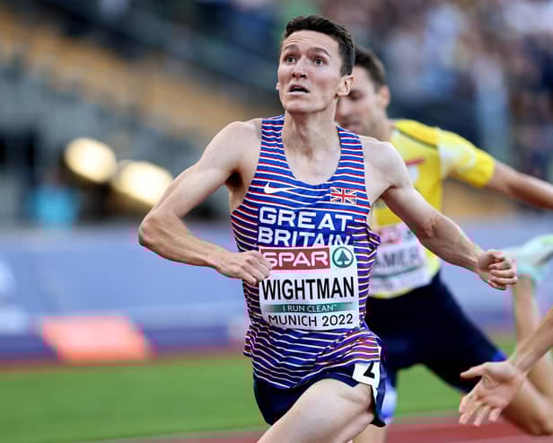 Jake Wightman has been selected in the Team GB athletics squad for the Paris Olympics. (Photo by Simon Hofmann/Getty Images for European Athletics)