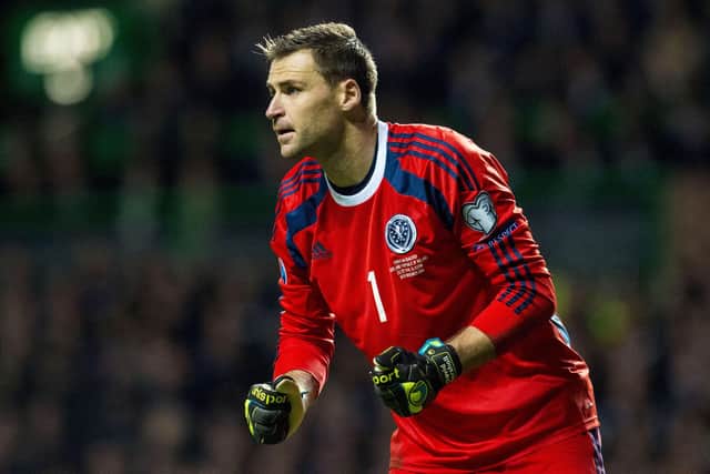 Marshall was back at Celtic Park in 2014 to play for Scotland against Republic of Ireland.