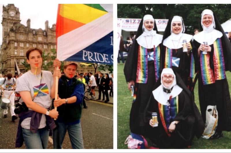Browse our gallery to see 10 of the best photos from Edinburgh’s first ever Pride march in 1995.