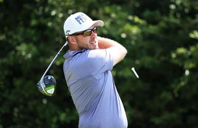 Richie Ramsay produced his record length off the tee in 2021 but he can't use a driver with a 47-inch shaft from the start of next year. Picture: Warren Little/Getty Images.