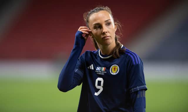 A frustrated Scotland were made to pay after missing a host of chances in Murcia (Photo by Mark Scates / SNS Group)