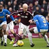 Action from Rangers' previous visit to Tynecastle in December, which saw them claim a 2-0 win over Hearts. (Photo by Paul Devlin / SNS Group)