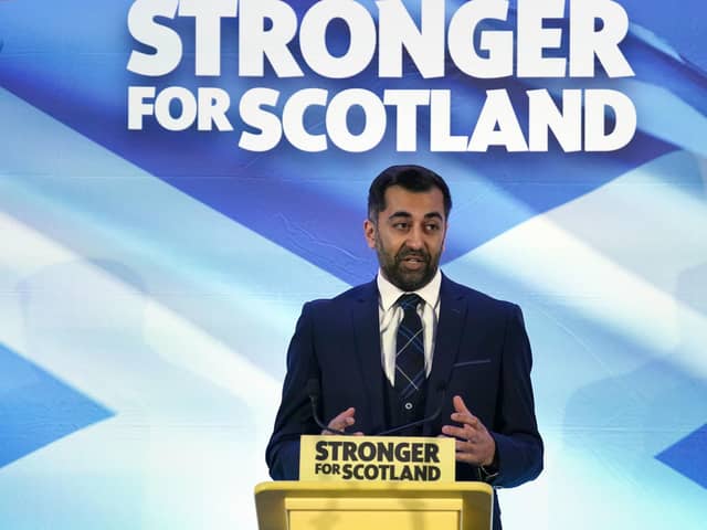 First Minister Humza Yousaf. Image: Andrew Milligan/Press Association.