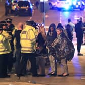 Police at the Manchester Arena at the end of a concert by US star Ariana Grande in 2017.  The Manchester Arena Inquiry has published its report into the emergency services' response to the terror attack in 2017