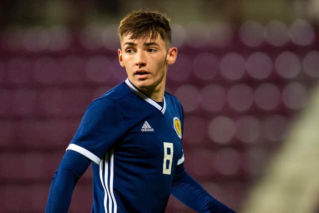 Billy Gilmour is eager to step up from the Scotland Under-21 side to the senior squad.