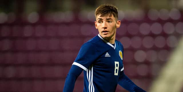 Billy Gilmour is eager to step up from the Scotland Under-21 side to the senior squad.