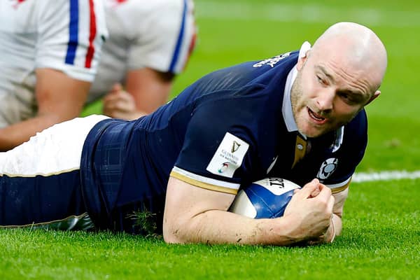 Dave Cherry, who scored a Six Nations try in the win over France in Paris in March, has been called into Scotland's Autumn Nations Series squad. Picture: SNS Group