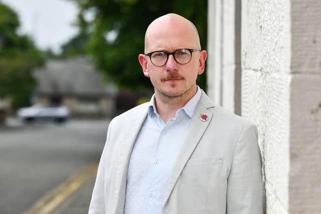 Alloa and Grangemouth MP Brian Leishman.  Pic: Michael Gillen