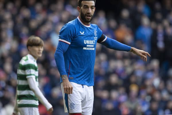 Connor Goldson in action for Rangers during the 2-2 draw with Celtic at Ibrox on January 2. (Photo by Alan Harvey / SNS Group)