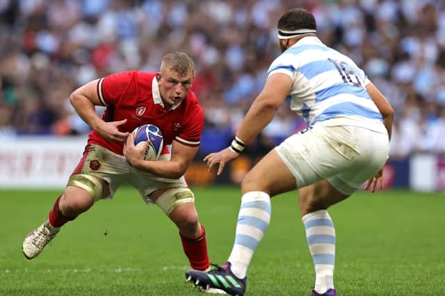 Jac Morgan of Wales has had an operation on his knee. (Photo by David Rogers/Getty Images)