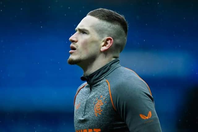 Ryan Kent is on the bench against St Mirren. (Photo by Rob Casey / SNS Group)