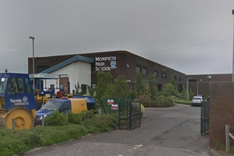 Ranked 66th in Scotland, with 49 per cent of pupils leaving with five or more Highers, Monifieth High School is the top performer in Angus.
