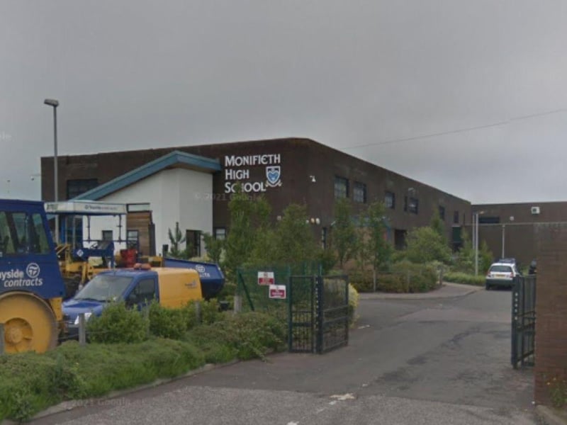 Ranked 66th in Scotland, with 49 per cent of pupils leaving with five or more Highers, Monifieth High School is the top performer in Angus.