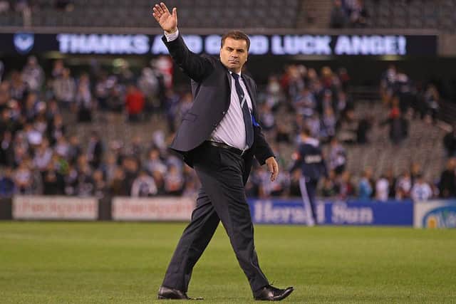 Ange Postecoglou has spoken on his future. Picture: Scott Barbour/Getty Images