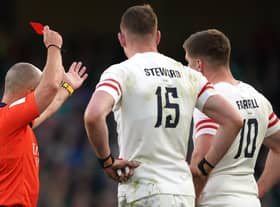 England full-back Freddie Steward has been cleared to play after his red card in Saturday’s Six Nations defeat by Ireland was overturned.