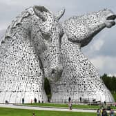 New and exclusive tours of The Kelpies are being offered in the tenth anniversary year. Pic: Michael Gillen