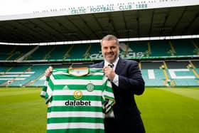 Ange Postecoglou was presented to the media for the first time on Friday.