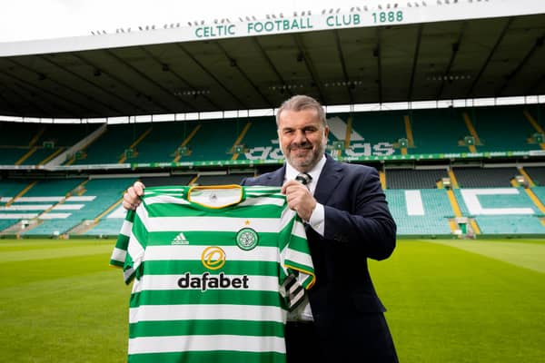 Ange Postecoglou was presented to the media for the first time on Friday.