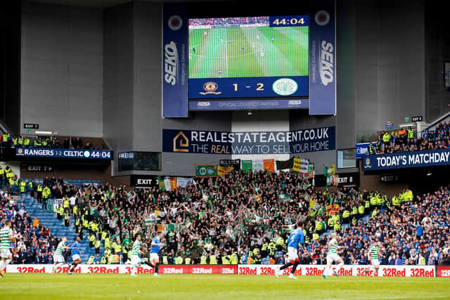 Rangers manager Michael Belale believes his club's season ticket base mean there is no way round only a small number of Celtic fans being accommodated in a corner of Ibrx for derbies. (Photo by Craig Williamson / SNS Group)