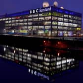 A general view of the BBC Scotland headquarters at Pacific Quay.