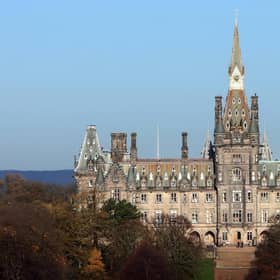 The prestigious Fettes College in Edinburgh. Image: Danny Lawson/PA