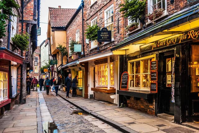 The Shambles, York, is just one of it's historic attractions. Pic: Alamy/PA Photo.