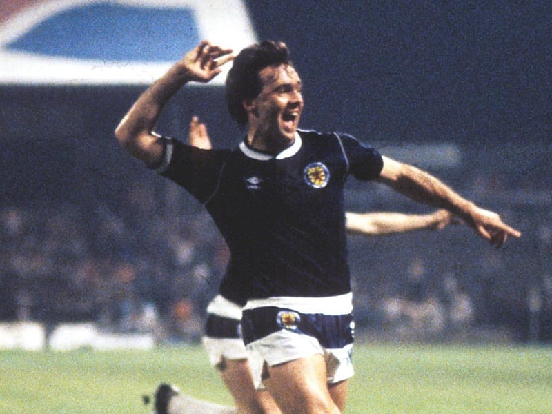 A mercurial performer for Rangers and for a spell the most reliable of Scotland’s attacking threats as the team chased qualification for a fourth consecutive World in 1986. Struck the all-important penalty in Cardiff when under enormous pressure on the night Jock Stein died and hammered home the free-kick which broke the deadlock in the play-off win over Australia. Was described by Rangers teammate Ray Wilkins as like “a Brazilian in a Scotsman’s body” and there could be no higher praise. Played 22 times for Scotland which might, as with Jimmy Johnstone and John Robertson, seem criminally low for someone gifted with such talent and who enjoyed a fine Indian summer with Motherwell, where he won the Scottish Cup.