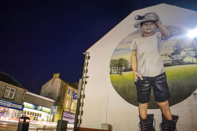Have you explored the giant mural trail through the heartlands of Fife?