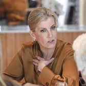The Duchess of Edinburgh, who is "deeply saddened" by the death of a woman who was hit by a motorcycle that was part of her police escort. Picture: Andy Newbold/Surrey Lieutenancy/PA Wire