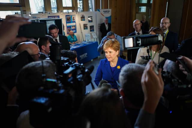Nicola Sturgeon highlighted the increasing 'brutality' of political life as a factor in her decision to quit as First Minister. Picture: Getty