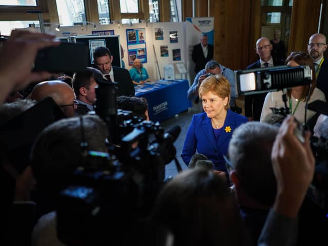 Nicola Sturgeon highlighted the increasing 'brutality' of political life as a factor in her decision to quit as First Minister. Picture: Getty