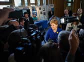 Nicola Sturgeon highlighted the increasing “brutality” of political life as a factor in her decision to quit as First Minister. Picture: Getty