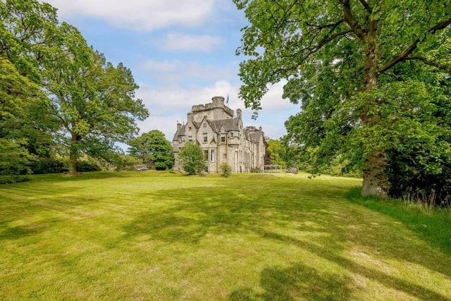 Looking for a sturdy and charming stone-built baronial mansion with a castellated tower? You’ve found it. This estate was designed by David Bryce from Edinburgh during the mid-18th century and it has latterly been updated by yet more additions leaving it in the handsome state it exists in today. You’ll just need to fork out £1,500,000 to cover the cost.