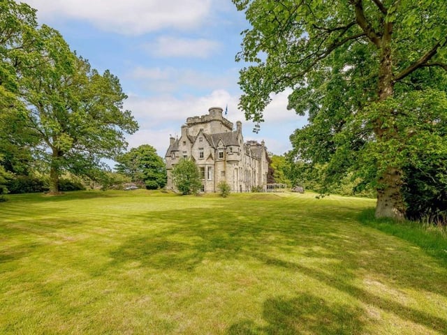 Looking for a sturdy and charming stone-built baronial mansion with a castellated tower? You’ve found it. This estate was designed by David Bryce from Edinburgh during the mid-18th century and it has latterly been updated by yet more additions leaving it in the handsome state it exists in today. You’ll just need to fork out £1,500,000 to cover the cost.