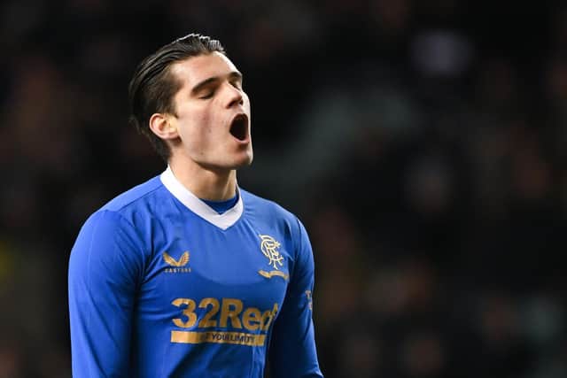 Rangers' Ianis Hagi has been injured since January.
