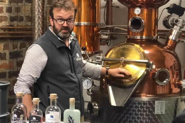 Niall Macalister Hall, who lives in Torrisdale Castle and co-owns Beinn an Tuirc Distillers, says ecological concerns have always been at the very heart of the business