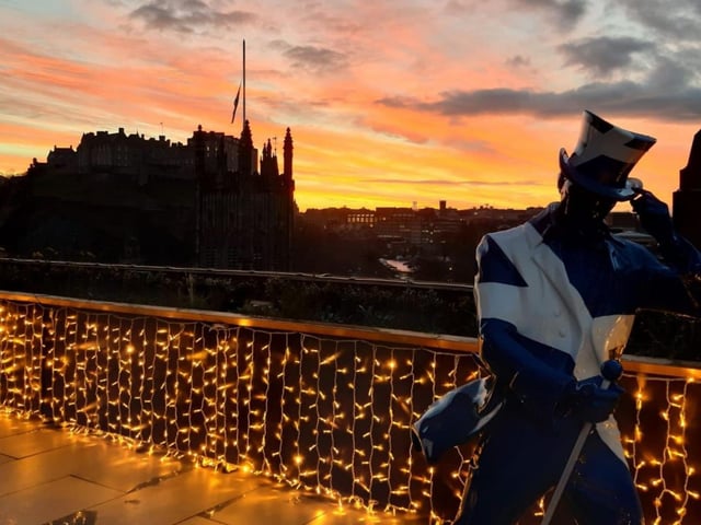 These Edinburgh restaurants have the best views of Edinburgh (Photo: The Johnnie Walker Experience, Princes Street)