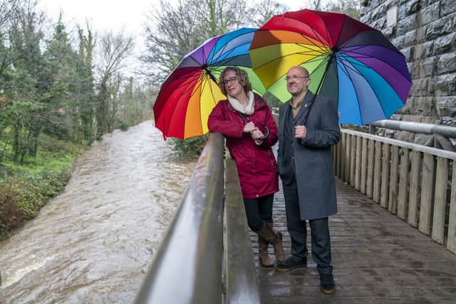 Lorna Slater and Patrick Harvie (Picture: Jane Barlow/PA Images)