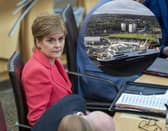Nicola Sturgeon was quizzed over £87,000 bonuses paid to management at Ferguson Marine during a heated First Minister’s Questions.