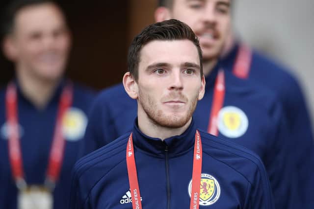 Scotland captain Andy Robertson